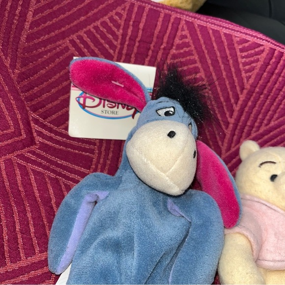Winnie the Pooh eeyore plush lot Disney 5” - Picture 2 of 6
